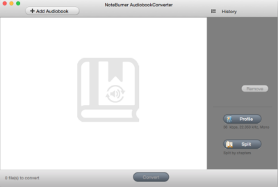 Noteburner Audiobook Converter for Mac